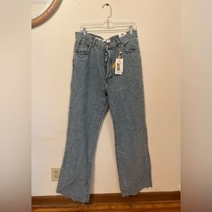 NWT Mango Nora Wide-Leg Jeans